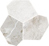 Dynasty White Polished/Matte 11X12 Eggs Mosaic |  Carpet Barn Carpet One Inc.