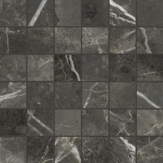 Florence 2X2 Carbon Matte Mosaic |  Carpet Barn Carpet One Inc.
