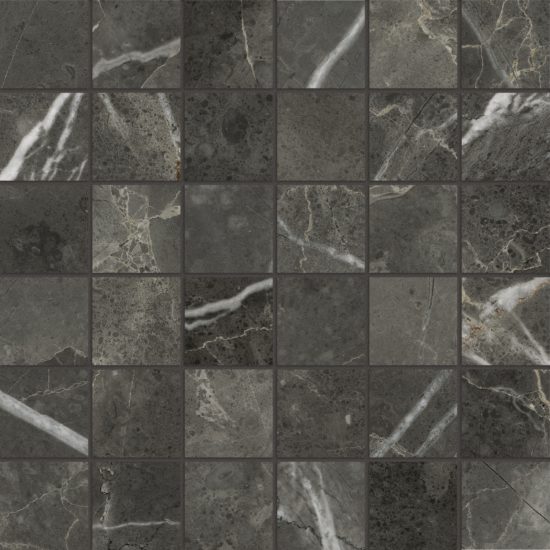 Florence 2X2 Carbon Matte Mosaic |  Carpet Barn Carpet One Inc.