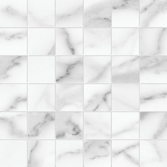 Florence 2X2 Statuario Matte Mosaic |  Carpet Barn Carpet One Inc.