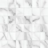 Florence 2X2 Statuario Matte Mosaic |  Carpet Barn Carpet One Inc.