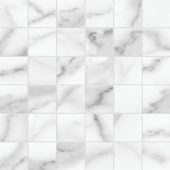 Florence 2X2 Statuario Matte Mosaic |  Carpet Barn Carpet One Inc.