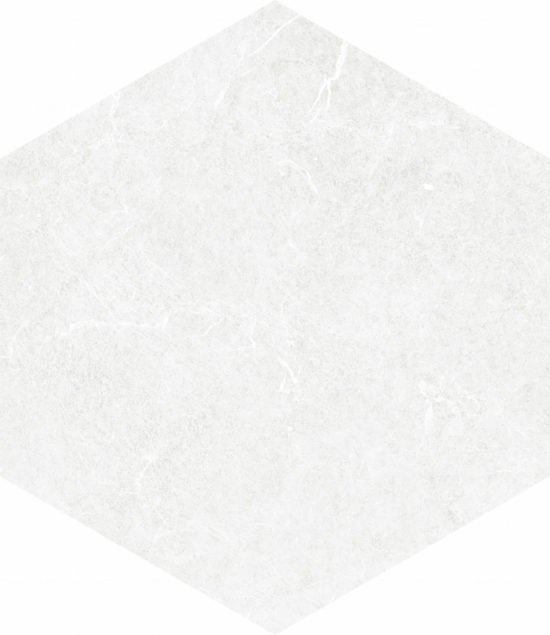 Form 5.5X6.3” White Hexagon |  Carpet Barn Carpet One Inc.