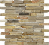 Fossil Wood Baguette Mix Beige Mosaic |  Carpet Barn Carpet One Inc.