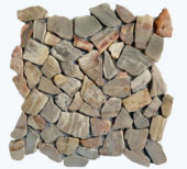 Fossil Wood Mini Opus Mix Beige Interlocking Mosaic |  Carpet Barn Carpet One Inc.