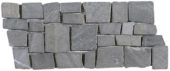 Grey Cubic Marble Opus Interlocking Border |  Carpet Barn Carpet One Inc.
