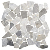 Grey Mix Mini Opus Marble Mosaic |  Carpet Barn Carpet One Inc.