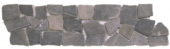Grey Opus Mosaic Interlocking Border |  Carpet Barn Carpet One Inc.