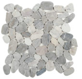 Grey Pebble Sliced Mosaic |  Carpet Barn Carpet One Inc.