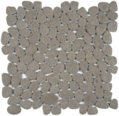 Grey Reconstituted Pebble Interlocking Mosaic |  Carpet Barn Carpet One Inc.
