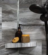 Hermitage Granite Shower Shelf 14.56x7.12x2 |  Carpet Barn Carpet One Inc.