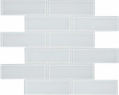 Ice 2X6 Brick Mosaic |  Carpet Barn Carpet One Inc.