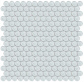Ice Penny Round Mosaic |  Carpet Barn Carpet One Inc.