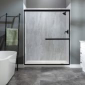 Iced Pewter Shower Wall Kit 32x60x78 |  Carpet Barn Carpet One Inc.
