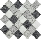 Lantern Terrazzo Marble White Grey Black Mix Mosaic |  Carpet Barn Carpet One Inc.