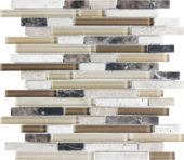 Linear Cappuccino Mosaic |  Carpet Barn Carpet One Inc.