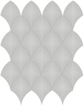 Loft Grey Glossy Scallop Mosaic |  Carpet Barn Carpet One Inc.