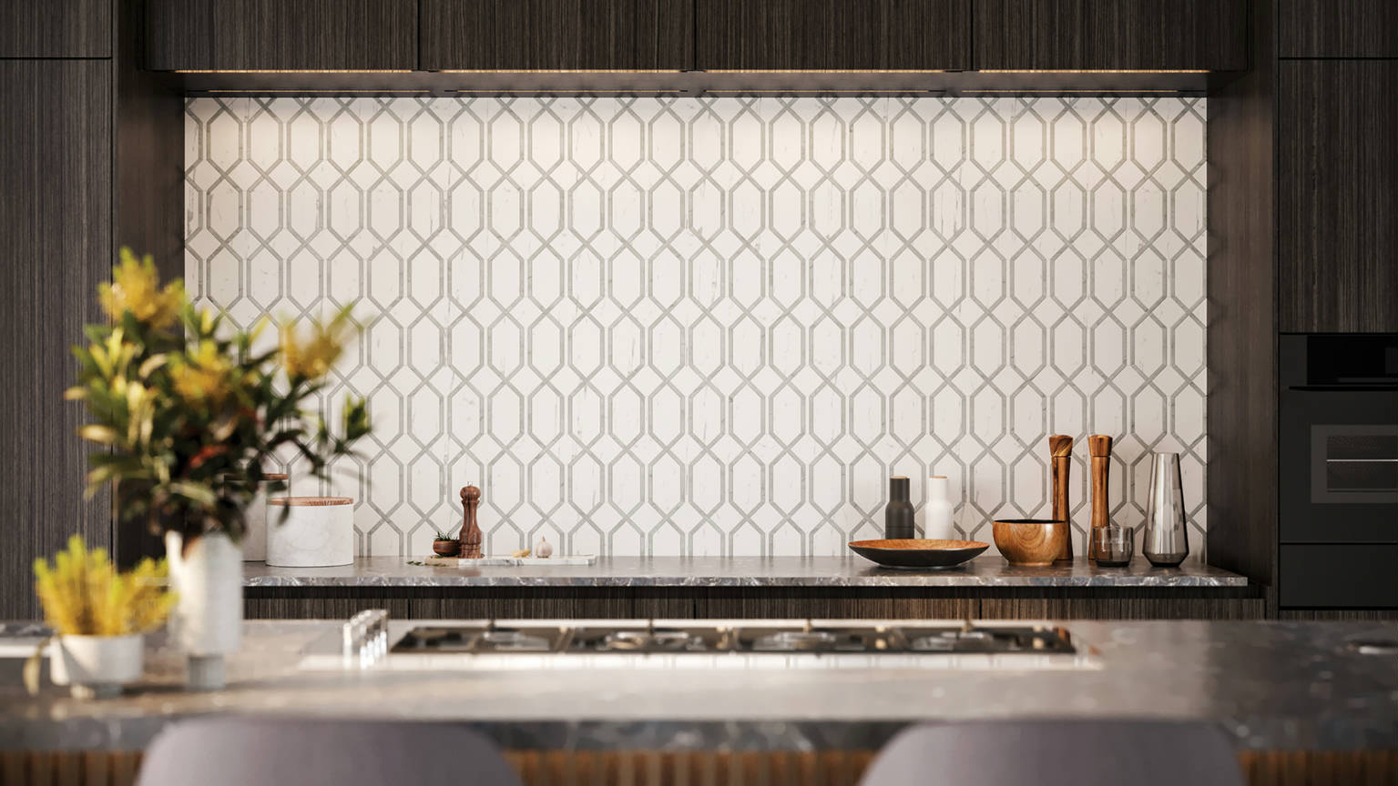 Luxury Statuario Venezia Modella Mosaic |  Carpet Barn Carpet One Inc.