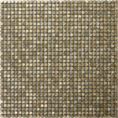Mini Hexagon Gold Aluminum Mosaic |  Carpet Barn Carpet One Inc.