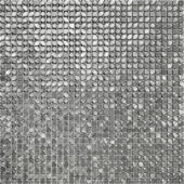 Mini Hexagon Silver Aluminum Mosaic |  Carpet Barn Carpet One Inc.