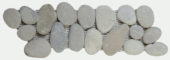 Mix Grey/Beige Rectified Matte Pebble Interlocking Border |  Carpet Barn Carpet One Inc.