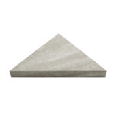 Mont Blanc Matte Shower Shelf 14.56x7.12x2 |  Carpet Barn Carpet One Inc.