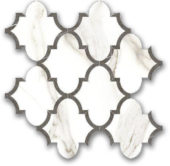 Polished Adoration Arabesque Mosaic |  Carpet Barn Carpet One Inc.