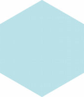 Ronda 5.5X6.3” Aqua Hexagon |  Carpet Barn Carpet One Inc.