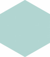 Ronda 5.5X6.3” Mint Hexagon |  Carpet Barn Carpet One Inc.