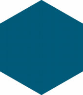 Ronda 5.5X6.3” Navy Blue Hexagon |  Carpet Barn Carpet One Inc.