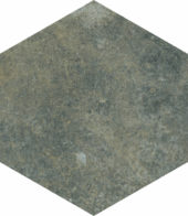 Seville 5.5X6.3” Black Hexagon |  Carpet Barn Carpet One Inc.