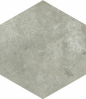 Seville 5.5X6.3” Grey Hexagon |  Carpet Barn Carpet One Inc.