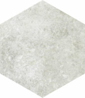 Seville 5.5X6.3” White Hexagon |  Carpet Barn Carpet One Inc.