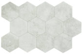 Seville 5.5X6.3” White Hexagon |  Carpet Barn Carpet One Inc.