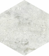 Seville 5.5X6.3” White Hexagon |  Carpet Barn Carpet One Inc.