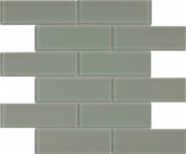 Smoke 2X6 Brick Mosaic |  Carpet Barn Carpet One Inc.