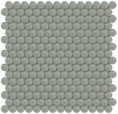 Smoke Penny Round Mosaic |  Carpet Barn Carpet One Inc.