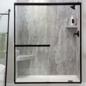 Smoky Sky Shower Wall Kit 32x60x78 |  Carpet Barn Carpet One Inc.