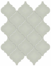 Soft Sage Glossy Arabesque Mosaic |  Carpet Barn Carpet One Inc.
