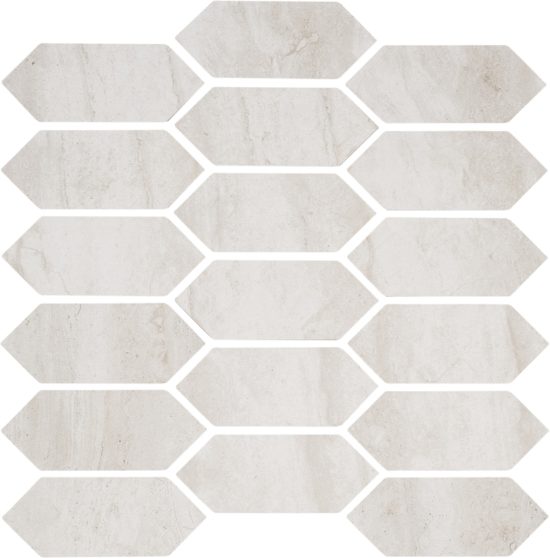 Soul Ivory Picket Mosaic |  Carpet Barn Carpet One Inc.