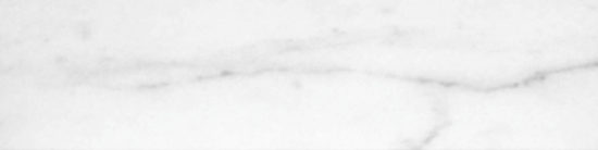 Statuario Venezia Honed 3X12 Bullnose |  Carpet Barn Carpet One Inc.