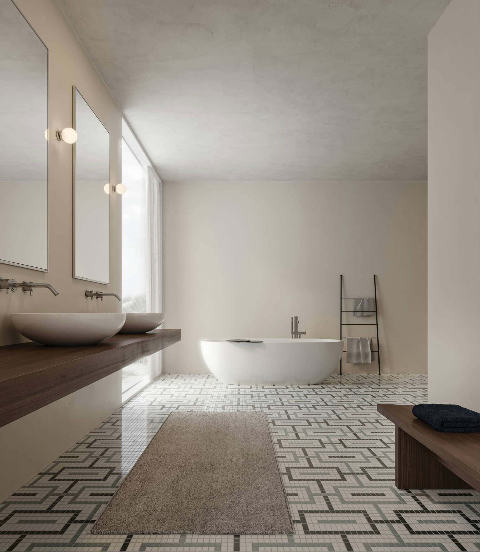Traditions Dawn Chain Mosaic |  Carpet Barn Carpet One Inc.