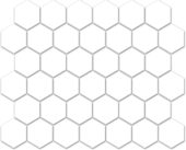 Treasure Ultimate Dolomite 2x2 Carved Hexagon Mosaic |  Carpet Barn Carpet One Inc.