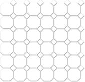 Treasure Ultimate Dolomite Polished Octagon/Dot Mosaic |  Carpet Barn Carpet One Inc.