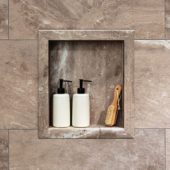 Venetian Marble Shower Niche 14.5x12 Inside |  Carpet Barn Carpet One Inc.