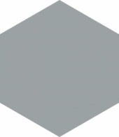 Vida 5.5X6.3” Grey Hexagon |  Carpet Barn Carpet One Inc.