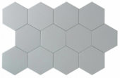 Vida 5.5X6.3” Pearl Hexagon |  Carpet Barn Carpet One Inc.