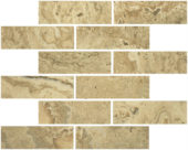 Walnut 2X6 Mosaic |  Carpet Barn Carpet One Inc.