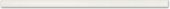 White 0.5X12 Demi Bullnose |  Carpet Barn Carpet One Inc.