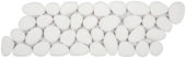 White Reconstituted Pebble Mosaic Interlocking Border |  Carpet Barn Carpet One Inc.
